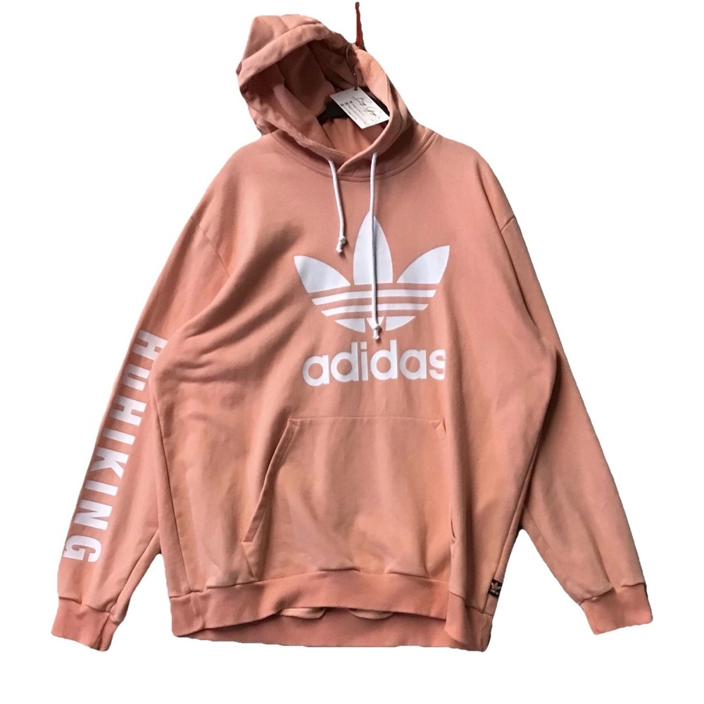 Adidas x Pharrell Williams Hoodie XL Peach Hu Hiking Clouds Moon Soleil Walk